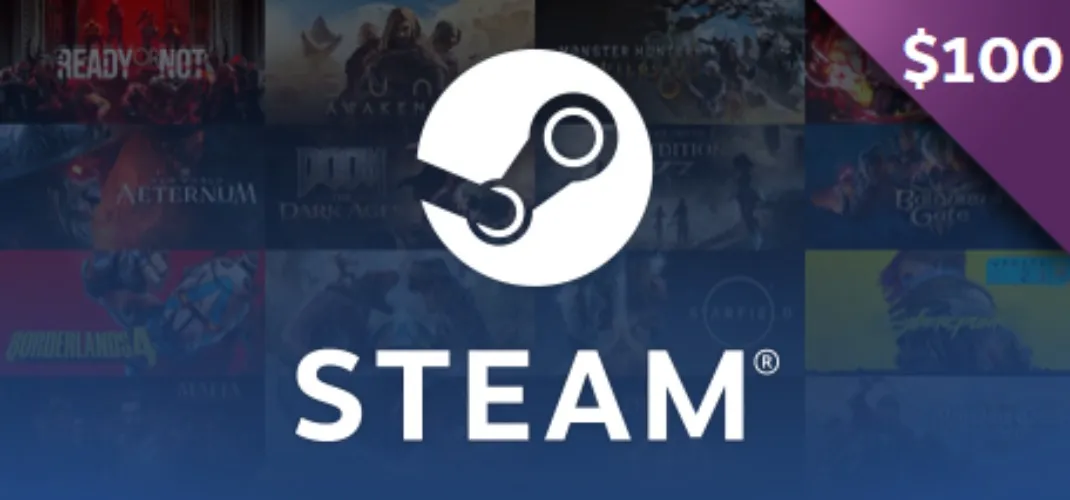 Steam Gift Card $100