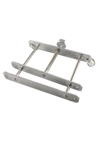 Erotic Fashion-Ball Squeezer, Silber Metall justierbar, 1er-Pack (1 x 1 Stück) - 