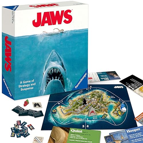 Ravensburger Jaws Board Game - Thrilling Strategy and Suspense Game for Teens and Adults | Interactive Gameplay | Ideal for Gifting | Suitable for Ages 12+
