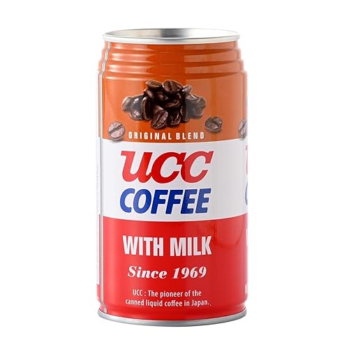 UCC Original Blend Coffee With Milk, Ready To Drink Coffee, Imported from Japan, 11.3 oz (Pack of 6) - Original - 11.3 Fl Oz (Pack of 6)