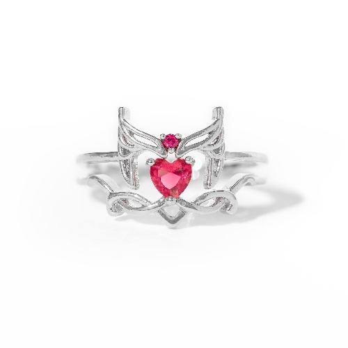 Marvel Studios Scarlet Witch Ring Set | Silver / 7