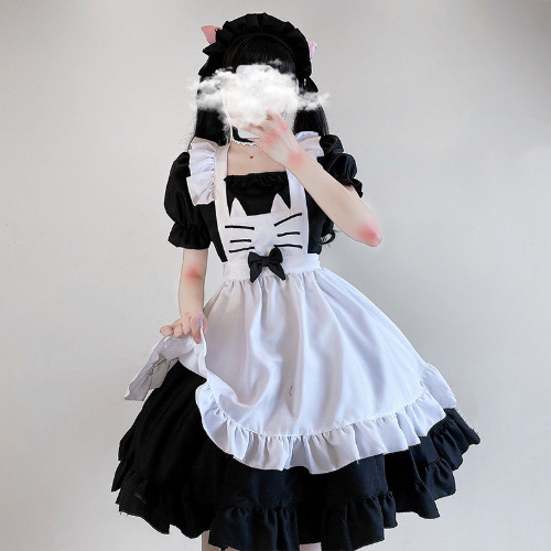 Kitty Bow Lolita Maid Dress
