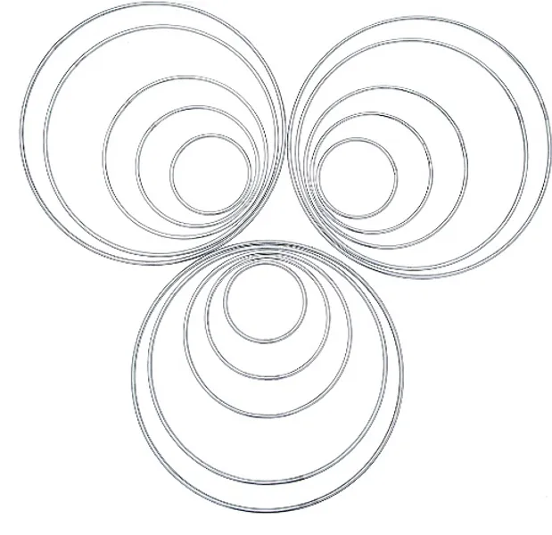  Dream Catcher Metal Rings 