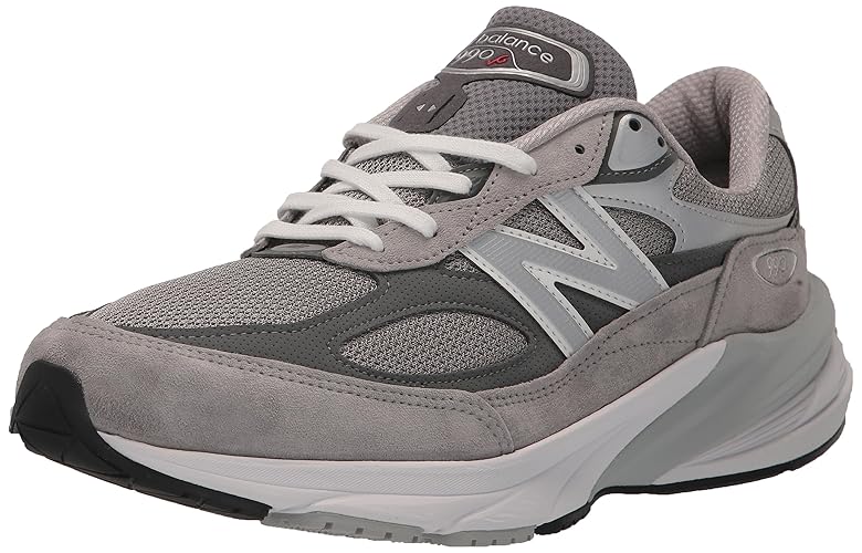 New Balance Women's FuelCell 990 V6 Sneaker - Grey/Grey - 8.5