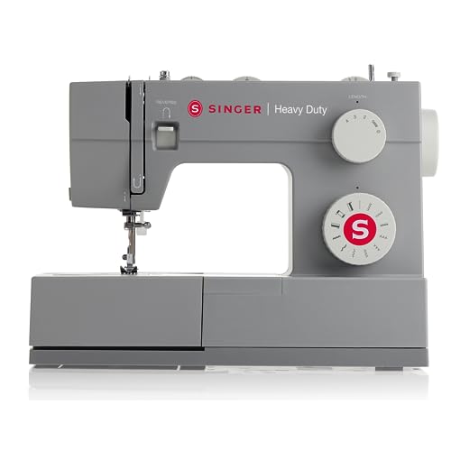 SINGER 4411 Heavy Duty Sewing Machine with 11 Built-in Stitches, Metal Frame and Stainless Steel Bedplate - 4411