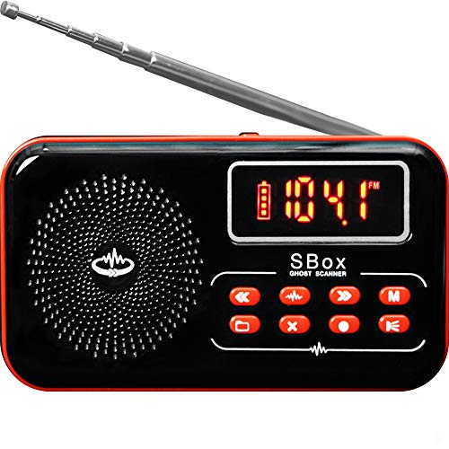 SBox Ghost Box Scanner with Spirit Box and EVP Recorder Ghost Hunting Equipment