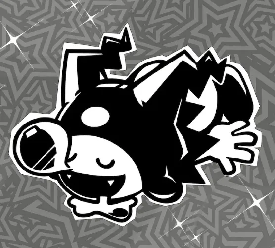 Jack Frost vinyl sticker