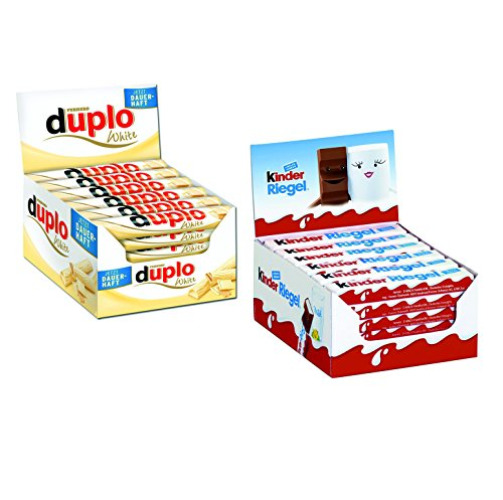 Ferrero Kinder Riegel (36 St?ck) und Duplo White (40 St?ck)