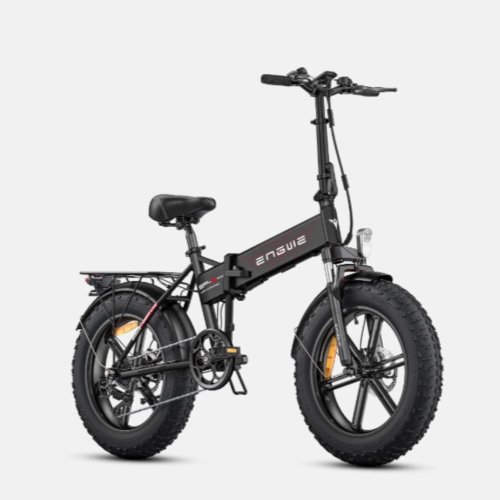 Foldable 750W E-Bike with Shimano 7-Speed Transmission: Unleash Your Speed - Black
