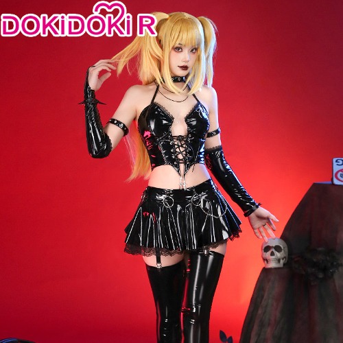 DokiDoki-R Anime Death Note Cosplay Misa Amane Costume Doujin | L