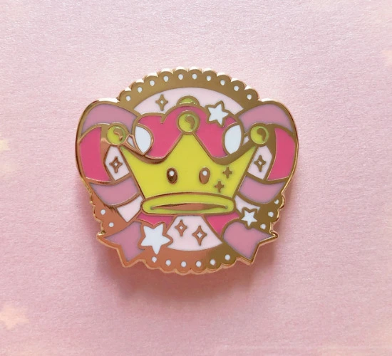 Peachette Pin