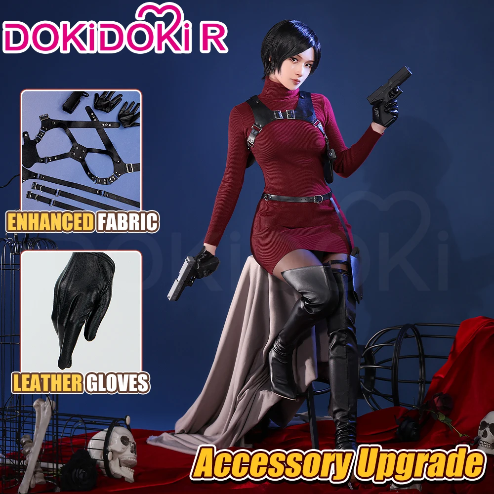 IN STOCK Adaa Wongg Cosplay Costume Game Cosplay【XS-3XL】DokiDoki-R Women Sexy Sweater Dress Upgraded Ver Costume Adaa Plus Size - AliExpress 