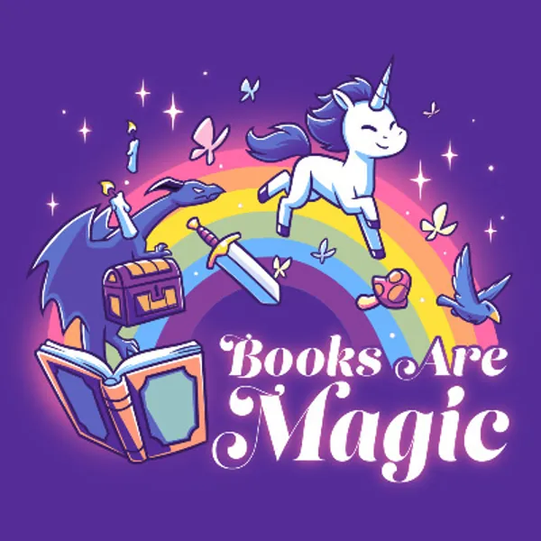 Books Are Magic (Unicorn)