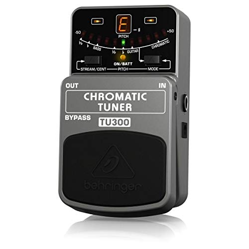 Behringer TU300 Chromatic Guitar/Bass Tuner - TU300 - Single - Guitar Pedal