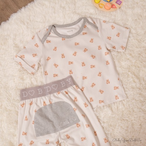 Teddy Bear | Pajama Set | 3 XL