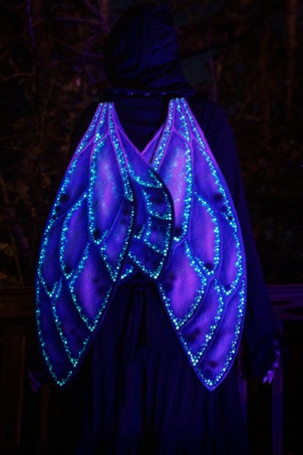 Aethervale Wings (Glow in the Dark) - Sapphire
