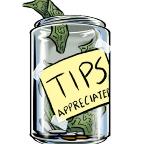 Tip jar