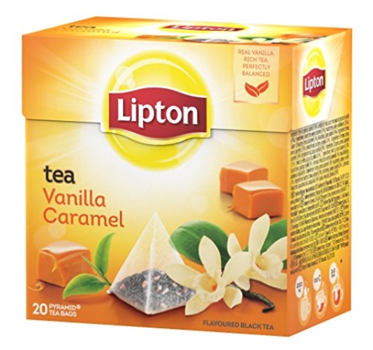 Lipton Tea Caramel Vanilla - 20 Count (Pack of 1)