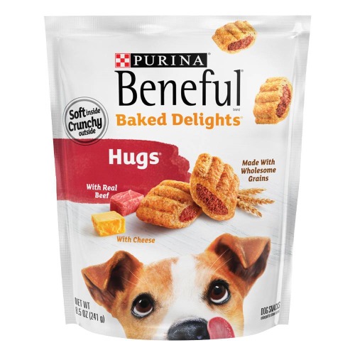 Purina Beneful Hugs Carne y Queso Snacks para Perro 241 g