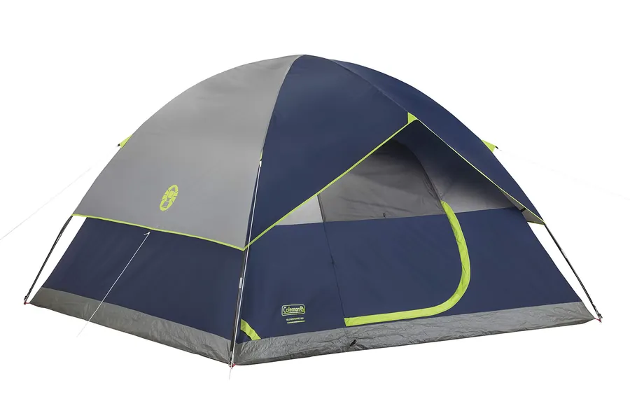 Coleman Sundome Camping Tent - 2 Person Navy Blue