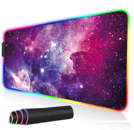 RGB Galaxy Mouse Pad