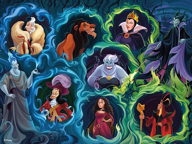 Ceaco - Disney - Villains - 500 Piece Jigsaw Puzzle
