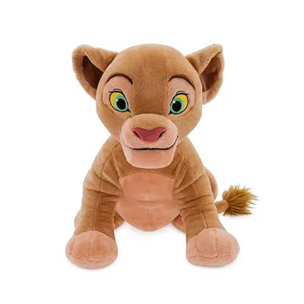 Disney Store Official Nala Medium Soft Toy for Kids, Cuddly Character with Fuzzy Texture and Embroidered Details, Furry Tail Tuft, Disney Plushy Suitable for All Ages. - Nala