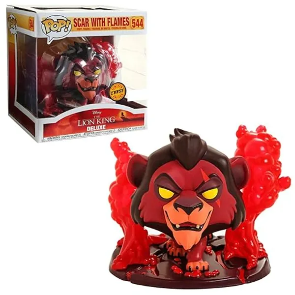 POP! Funko Scar with Flames - Chase Limited Edition RED