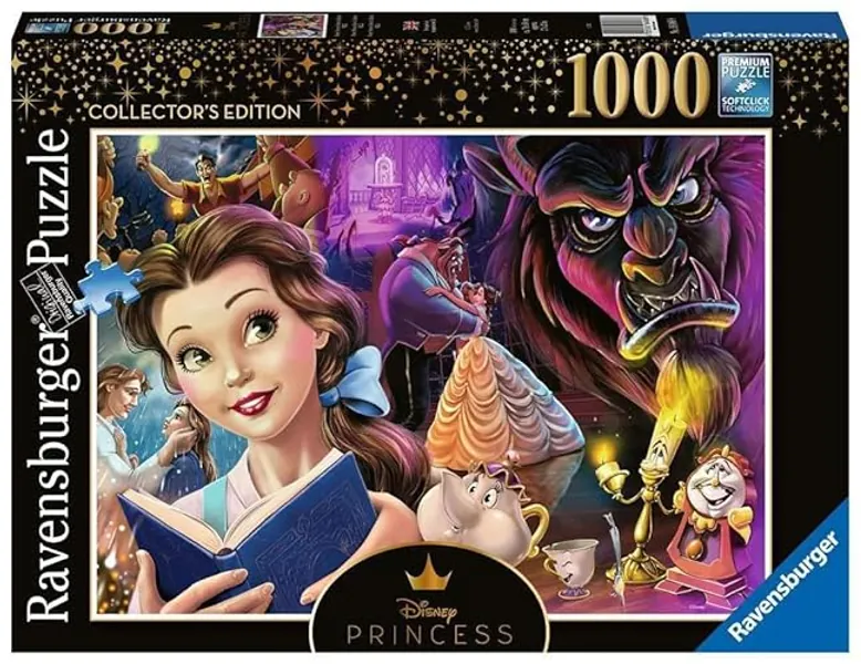 Ravensburger 16486 Belle - Heroines Collection - 1000 PC Puzzles for Adults – Every Piece is Unique, Softclick Technology Means Pieces Fit Together Perfectly - Original Packaging