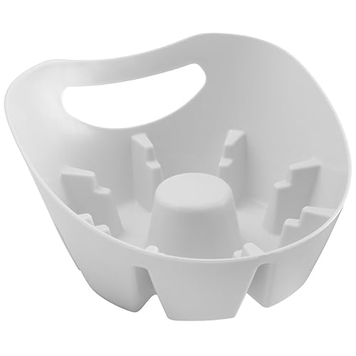 Plumb Craft Universal Plunger Holder Drip Tray, White (1 Pack) - White