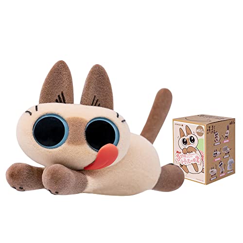 BEEMAI Nobeko Azukisan's Daily Series 6PCs Random Art Cute Figures Collectibles Birthday Gift (Whole Set) - Whole Set