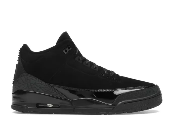 AJ Retro 3 Black Cat