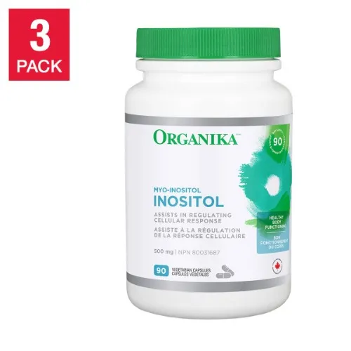 Organika Myo-inositol 500 mg 3 x 90 Capsules