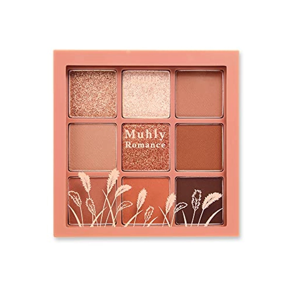 ETUDE HOUSE Play Color Eyes #Pink Muhly Romance | 9 Color Eye Shadow with Warm and Soft Autumn Colors | Eye Makeup | Korean Beauty