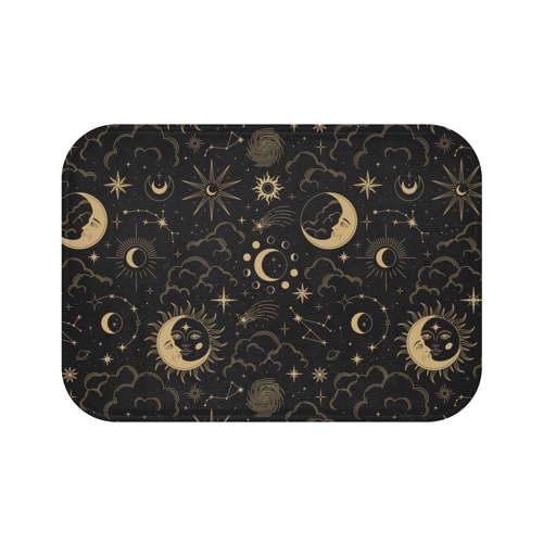 "Constellations" Microfiber Bath Mat - 24" × 17"