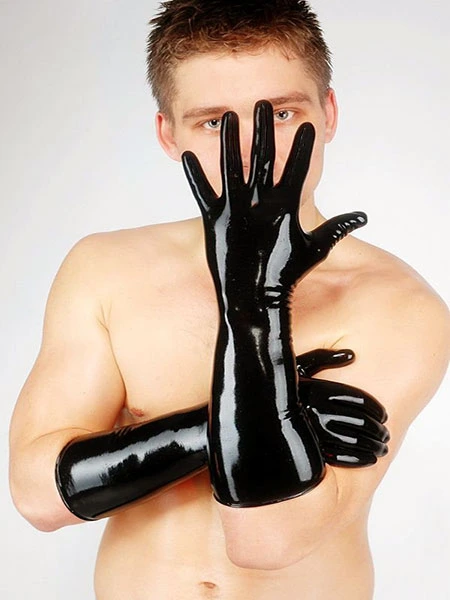 The Choice Collection: Chlorinated Latex Elbow-Length Gloves