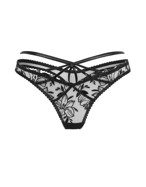 Ozella Thong in Black | Agent Provocateur