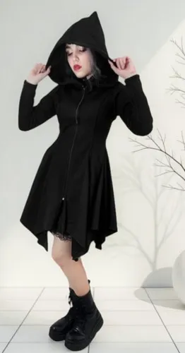 Black women's cape 