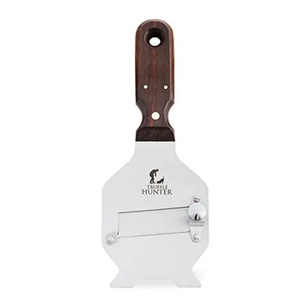 
                            TruffleHunter Professional Truffle Slicer Shaver Cutter - Made with an Adjustable Stainless Steel & Beautiful Rosewood Handle - Made in Italy - Vegetables, Garlic, Chocolate, Mushrooms Cheese
                        