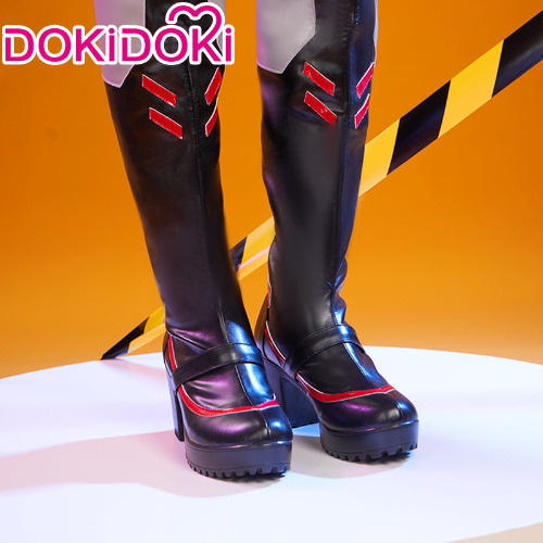 【Costume Ready For Ship】【Size S-3XL】DokiDoki-R Anime Cyberpunk: Edgerunners Cosplay Lucyna Kushinada Costume Lucy | Shoes Only-Female-EU36