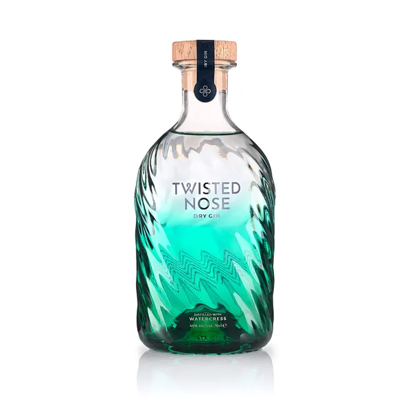 Twisted Nose Premium Dry Gin – World Gin Award Winner – 70cl Gin Bottle
