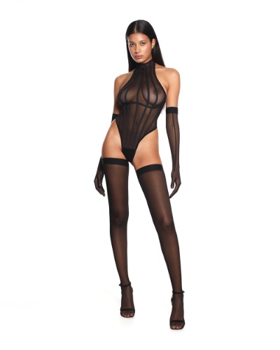 Stockings "Viv" | Black / S / 150-160