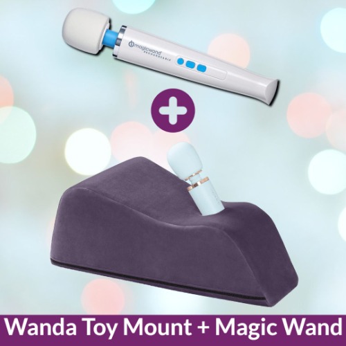 Liberator Wanda Toy Mount - Purple Toy Mount + Magic Wand