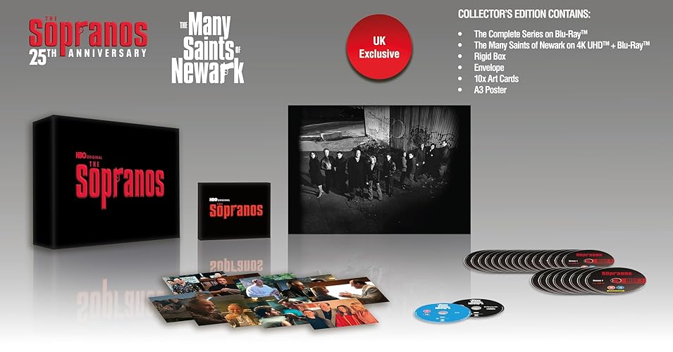 The Sopranos Collector’s Edition: The Complete Series + The Many Saints of Newark [UK Exclusive] [Blu-ray] [2024]