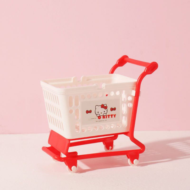 Kawaii Shopping Cart Storage - Hello Kitty