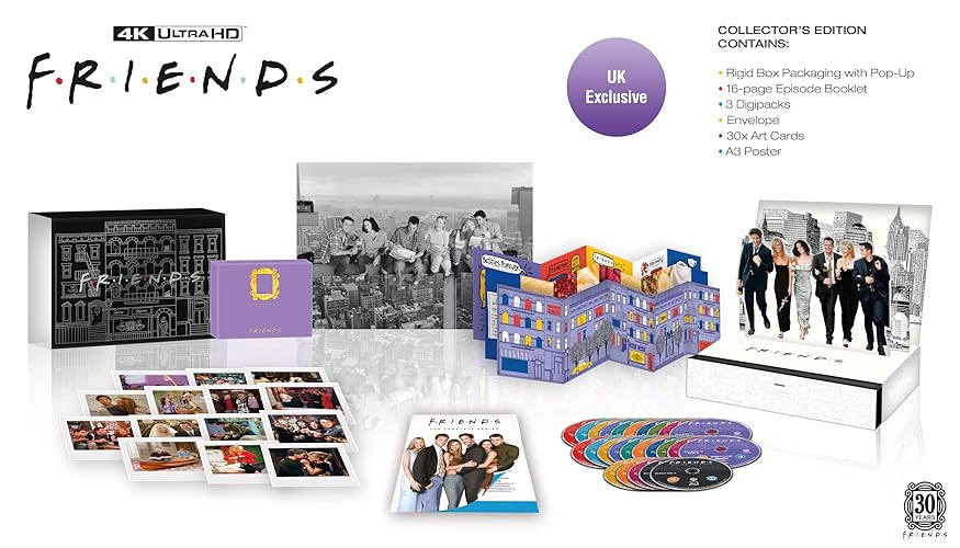 Friends: Complete Series Collector's Edition [UK Exclusive] [4K Ultra HD] [2024]