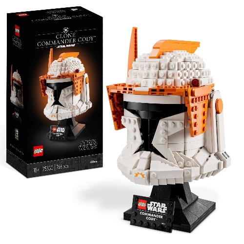 LEGO® Star Wars™ Clone Commander Cody™ Helmet 75350 Building Kit for Adults; Collectible, Brick-Built Display Model (776 Pieces)