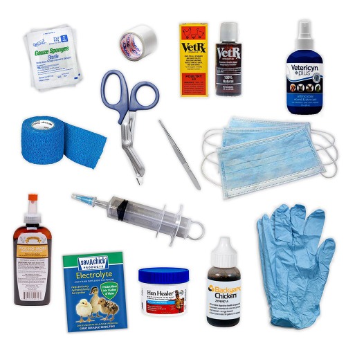 Chicken First Aid Kit (Backyard Poultry Med Kit) | Default Title