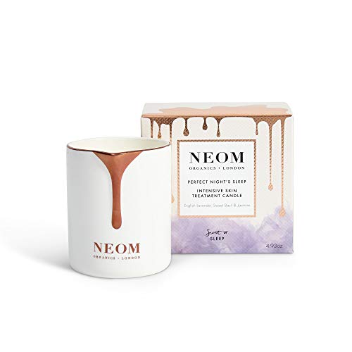 Neom Organics London Tranquillity Intensive Skin Treatment Candle, Scent to Sleep Range, 140 g