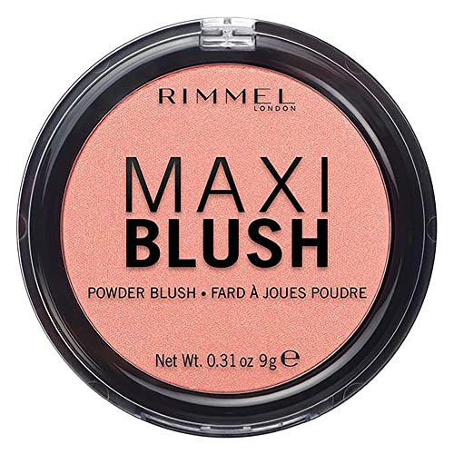 Rimmel London Maxi Blush Pigmented Powder Blusher, Third Base, 9 g - 9 g (Pack of 1) - Third Base